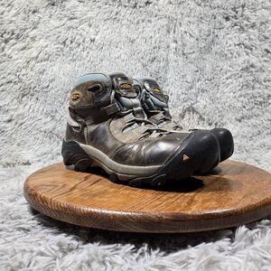 Keen Detroit Womens Size 8 Mid Top Hiking Trail Leather Lace Up Casual Boots